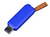 USB 2.0- флешка промо на 32 Гб прямоугольной формы, выдвижной механизм