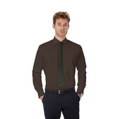 Рубашка мужская с длинным рукавом Black Tie LSL/men кофейный XL