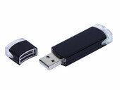 USB 2.0- флешка промо на 4 Гб прямоугольной классической формы