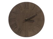 Часы деревянные "Лиара", 28 см, шоколадный