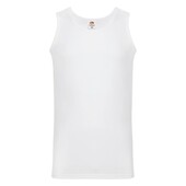 Майка мужская "Athletic Vest", белый_M, 100% х/б, 160 г/м2