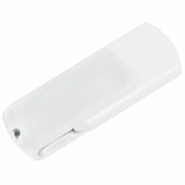 USB flash-карта "Easy" (8Гб),белая, 5,7х1,9х1см,пластик