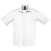 Рубашка"Bristol", белый_2XL, 65% полиэстер, 35% хлопок, 105г/м2