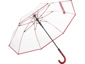 Зонт 7112 AC regular umbrella FARE® Pure  transparent-red