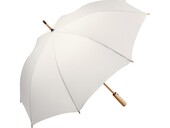 Зонт 7379  AC midsize bamboo umbrella ÖkoBrella  natural white wS