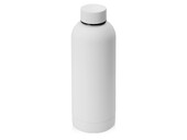 Вакуумная термобутылка "Cask" Waterline, soft touch, 500 мл, тубус, белый
